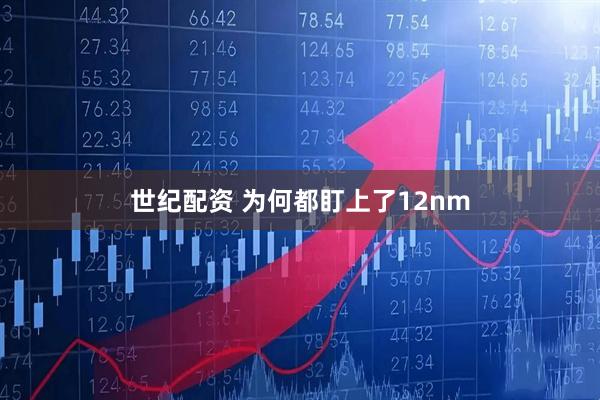世纪配资 为何都盯上了12nm